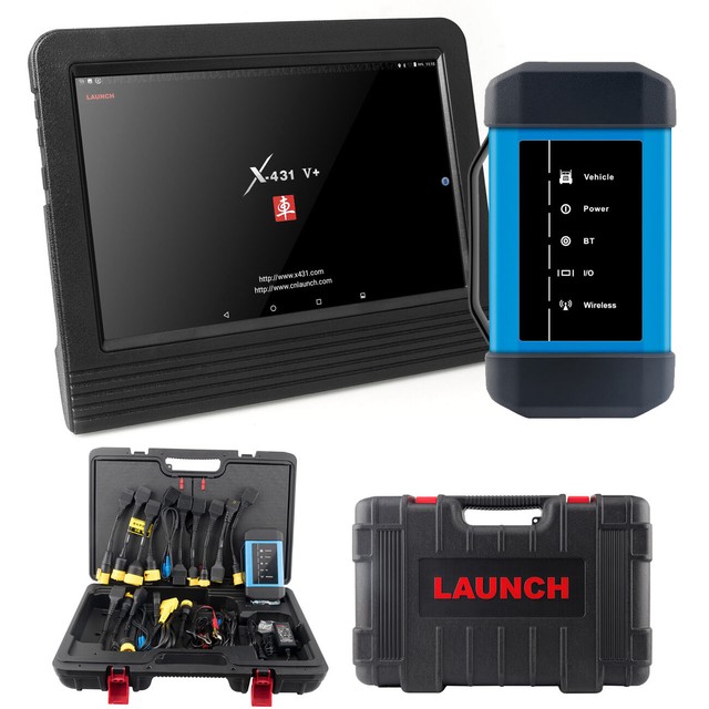 LAUNCH X431 Heavy Duty Model V+ Bluetooth Diagnostic Scanner 12V/24V
