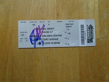 Riley Sutter   Autographed 2018 NHL Entry Draft Ticket