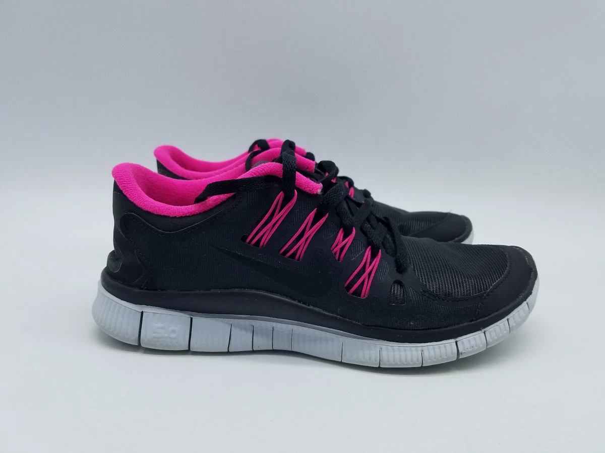 Nike Free 5.0 H20 Repel Size 7 Running Shoes Black Leopard Pink | eBay