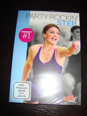 Party Rockin' Step Workout 1 DVD Cathe Friedrich Cardio Fitness