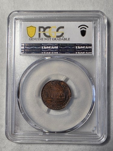1991 Lincoln Cent PCGS Genuine Mint Error: Partial Date 199_Struck – Gold Shield - Picture 3 of 5