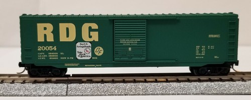 MTL N-Scale 77020 "RDG" 50' Standard Box Single Door w/o Roofwalk Rd# RDG 20054 - Picture 3 of 12