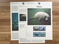 VANUATU 1988 PAGINE x 6 MNH WWF DUGONG