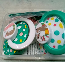 Alpaca Adult Pacifier Set Llama Print Anti-Snoring Aid or Costume Play - 2 Pack