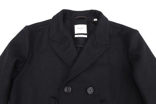 LKNEW Billy Reid Black Bond Peacoat as Worn by Daniel Craig in Skyfall Sz Small - Picture 4 of 11