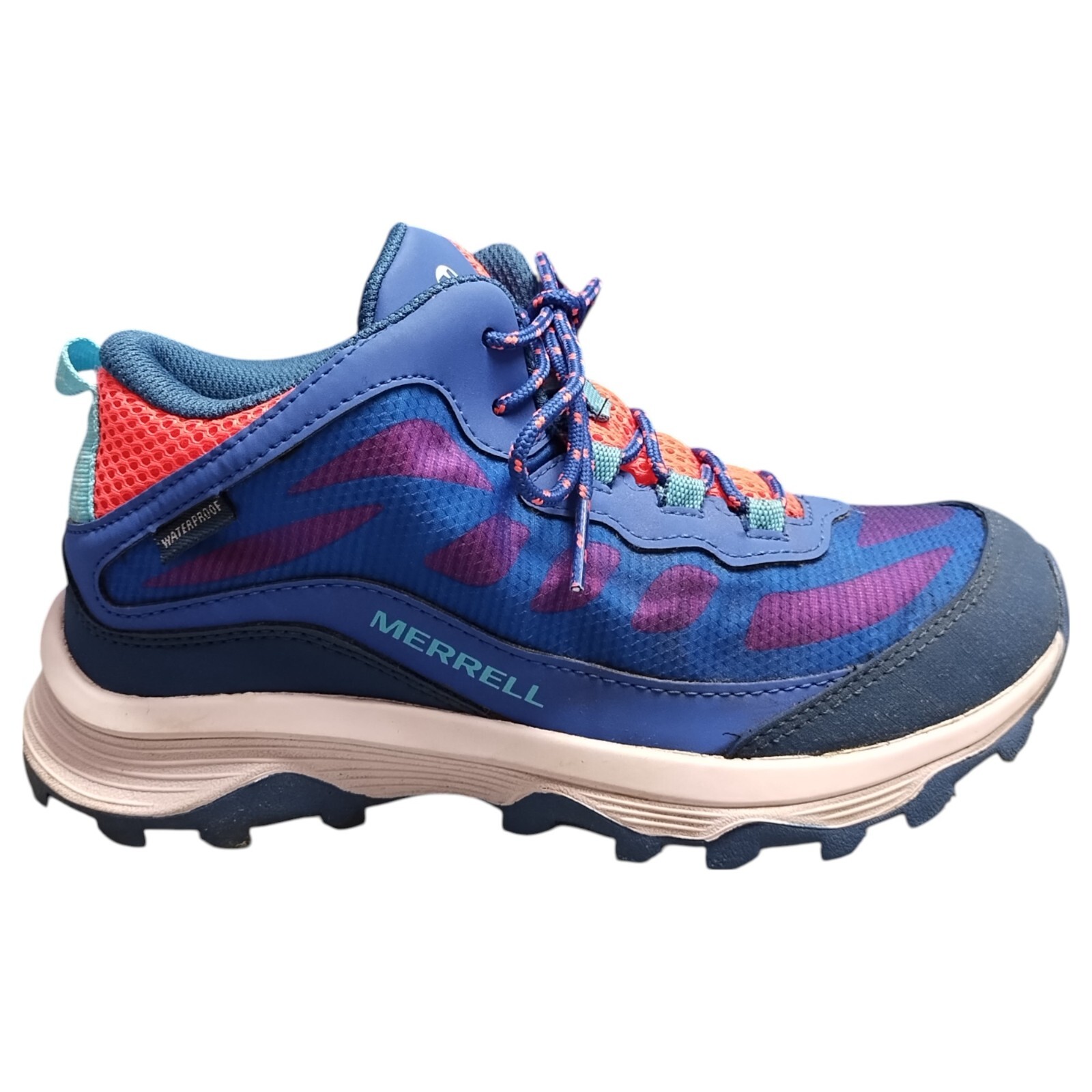 Scarpe da trekking Merrell Moab Speed Mid donna US 4M multicolore impermeabili MK166990