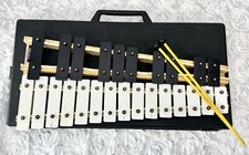 CB 700 Xylophone W/ Mallets  Black Hard Case Musical Instrument Made In Taiwan