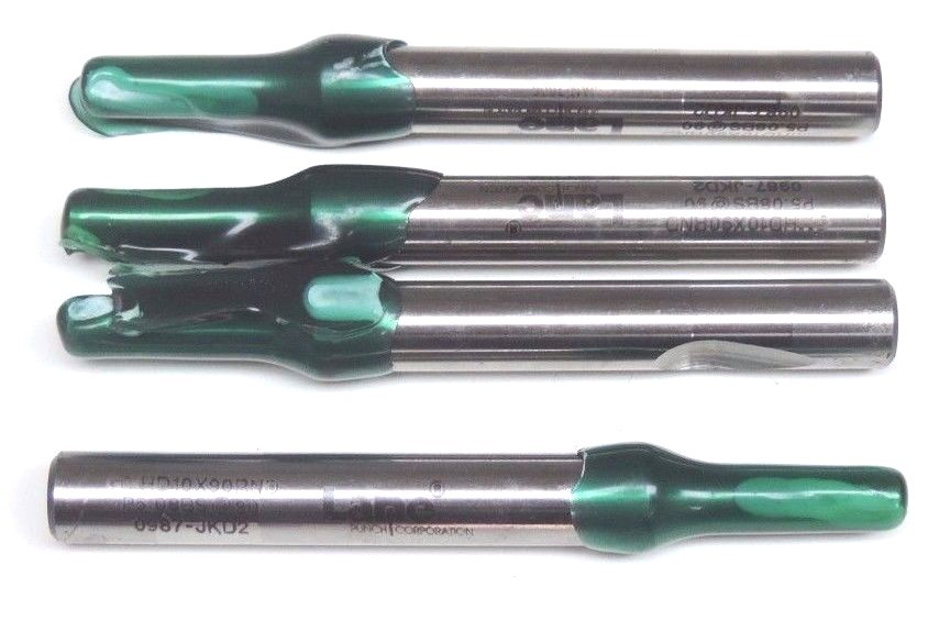 LOT OF 4 NEW LANE PUNCH CO. GMHD10X90RND PUNCHES 0987-JKD2 LOT OF 4 NEW LANE PUNCH CO. GMHD10X90RND PUNCHES 0987-JKD2