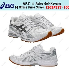 A.P.C. x ASICS Gel Kayano 14 White Pure Silver for Sale