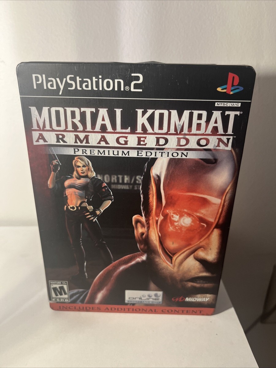 Mortal Kombat Armageddon Premium Edition Steelbook Khan
