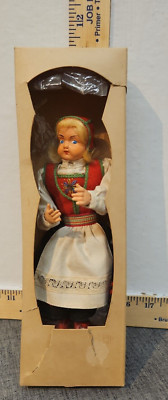Hilda S. Ege Vintage Doll Oslo Norway with Original Box