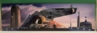 STAR WARS Vintage Action Figure Display Replacement Background. Slave 1, Bespin