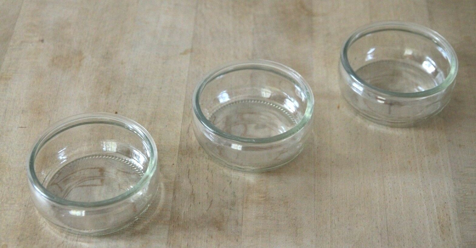 3-teilig Schälchen von Hello Fresh aus Glas geeignet für Crème brûlée
