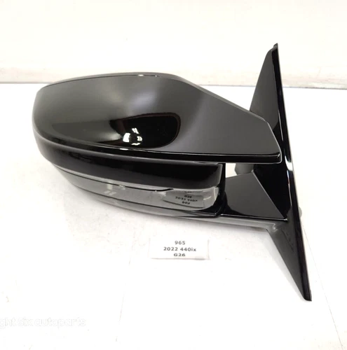 ✅ 22-24 OEM BMW G26 Front Right Passenger Side Outside Mirror Heated Black *