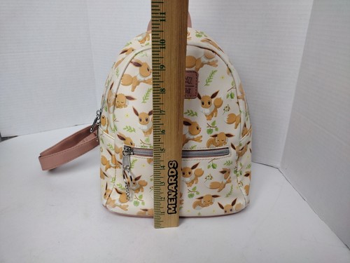 Loungefly Pokemon Eevee Pikachu Floral Crossbody Backpack - ADORABLE - Picture 13 of 18