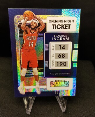 2021-22 Panini Contenders - Brandon Ingram - FOTL Opening Night Ticket /25