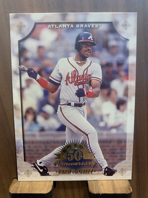 Fred McGriff 1998 Leaf  #137  Atlanta Braves