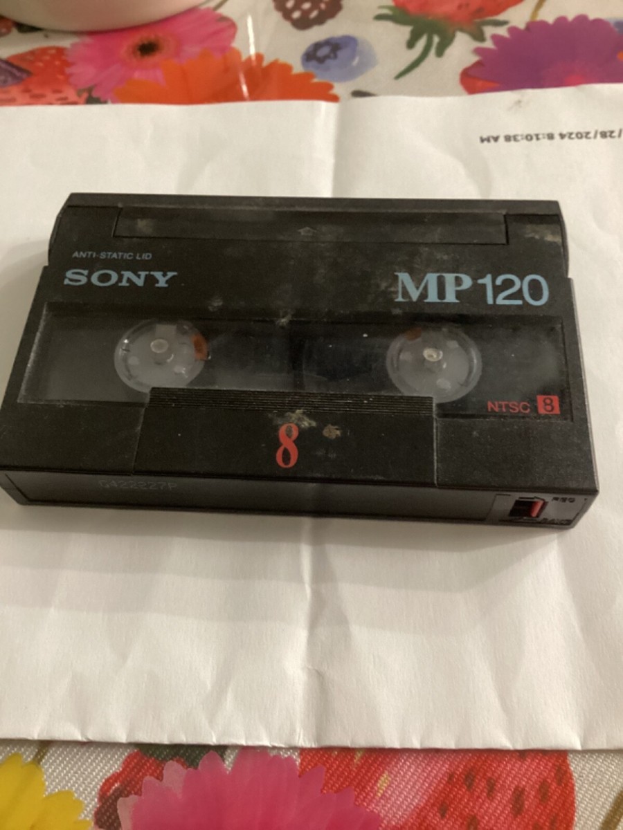 sony MP 130 mm video tape blank