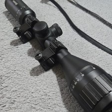 Hawke Fast Mount 3-12x50 AO Illuminated Telescopic Air Rifle Scope Sight 11435