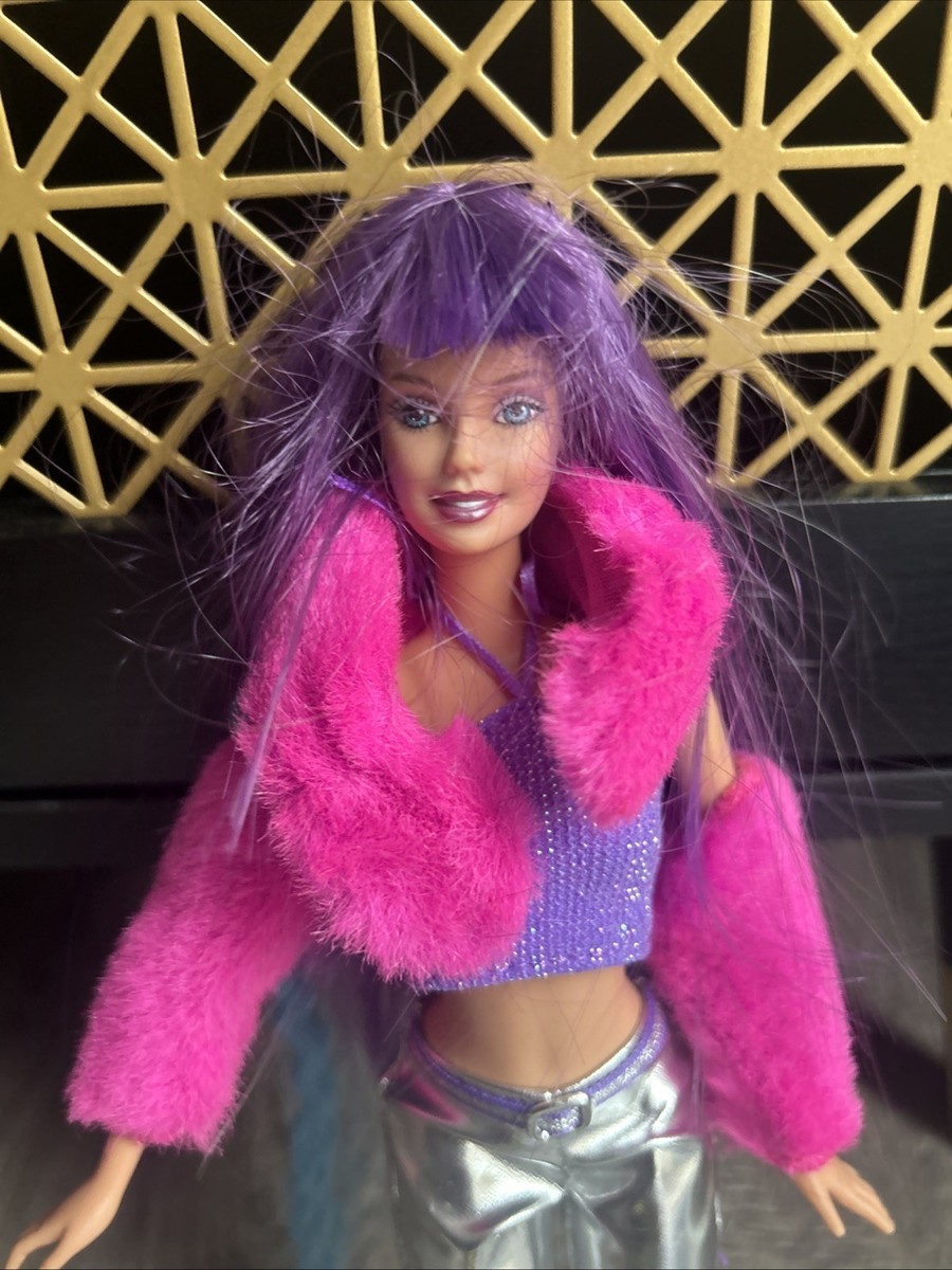 Barbie Jam Barbie Cintura Flexible Redressed Mattel Barbie 2001
