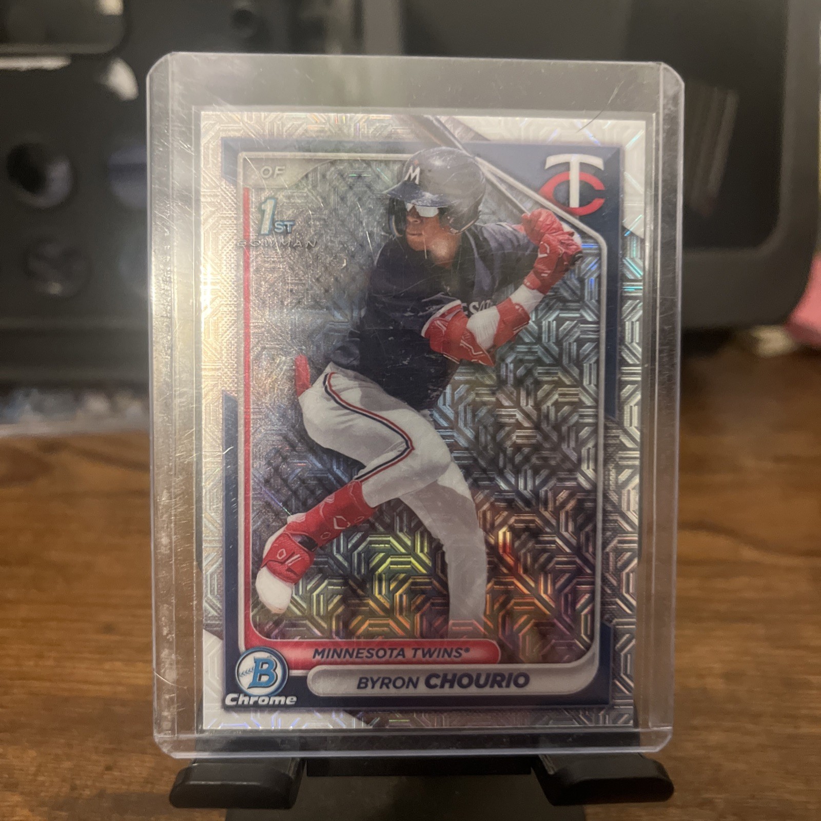2024 Bowman - Chrome Prospects Byron Chourio #BCP-129 Mojo Refractor (RC)