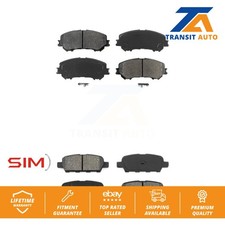 Front Rear Semi-Metallic Brake Pads Kit For Nissan Rogue Sport Qashqai