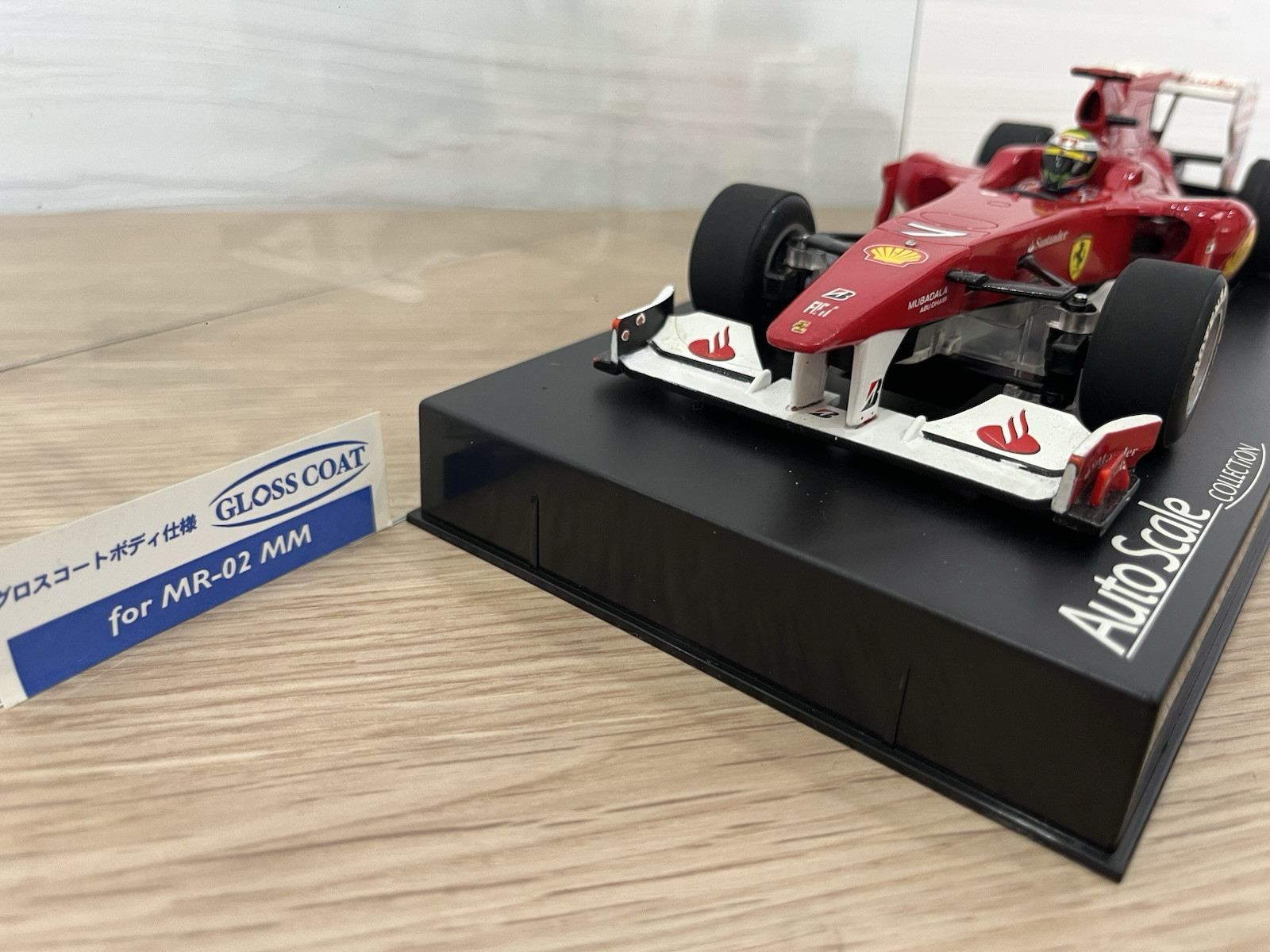 OLD Super Very Rare Kyosho MINI-Z Racer F1 BODYSET Ferrari F10 #7