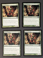 MTG Card - 4x Sylvan Ranger - Magic Core Set 2011 - LP - Magic The Gathering