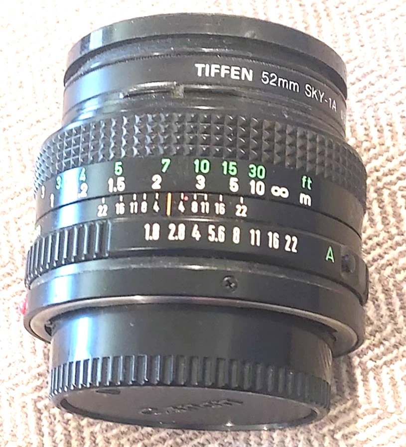 Canon FD f/1.8 Camera Lenses 50mm Focal for sale | eBay
