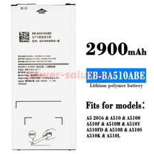 3.85V 2900mAh Battery for EB-BA510ABE Samsung A5 2016 A510 A5100 A510F Phone