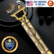 Professional Cordless Hair Clippers Trimmer Beard Shaver Barber Cutting Machine