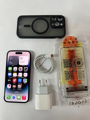 Apple iPhone 14 Pro A2890 - 128GB - Space Schwarz (Ohne Simlock) (Dual-SIM)