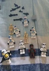 Lego Star Wars 10 minifigure lot Clone trooper storm battle droid commando xtras