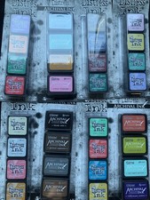 Ranger Lot of 100 Pkgs Tim Holtz Distress Mini Ink Pads New
