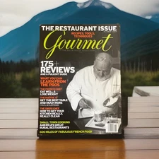 Gourmet Magazine October 2004, America’s great rural restaurants, French Food