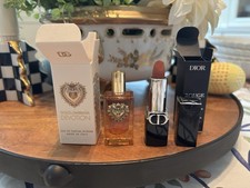 DIOR Bag VIP Mini Dolce Rose floral Perfume Lip Holiday gift Birthday   set .