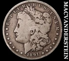 1891-O Silver Morgan Dollar - Scarce  Better Date  No Reserve  #K1387