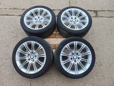 BMW 5 Series Alloy Wheels 18" E60 E61 04-10 8J 5x120 245/40/18 8036947 MV2 Tyres