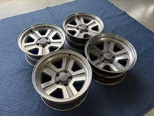 OEM Chrysler Conquest / Mitsubishi Starion FACTORY WHEELS FRONT & REAR SET 16"