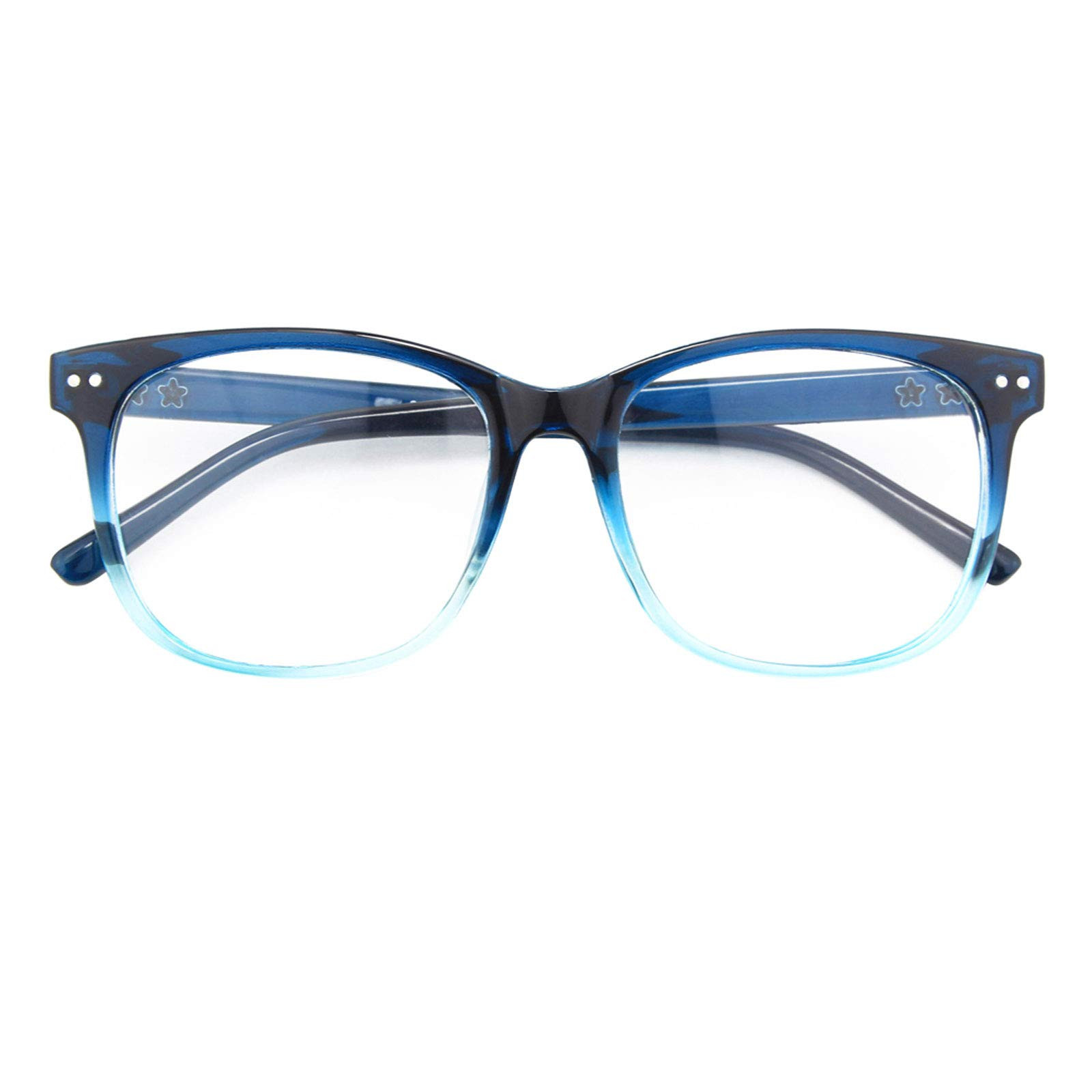Fake Glasses Non Prescription Glasses Women Men Clear Lens Glasses Eyeglasses...