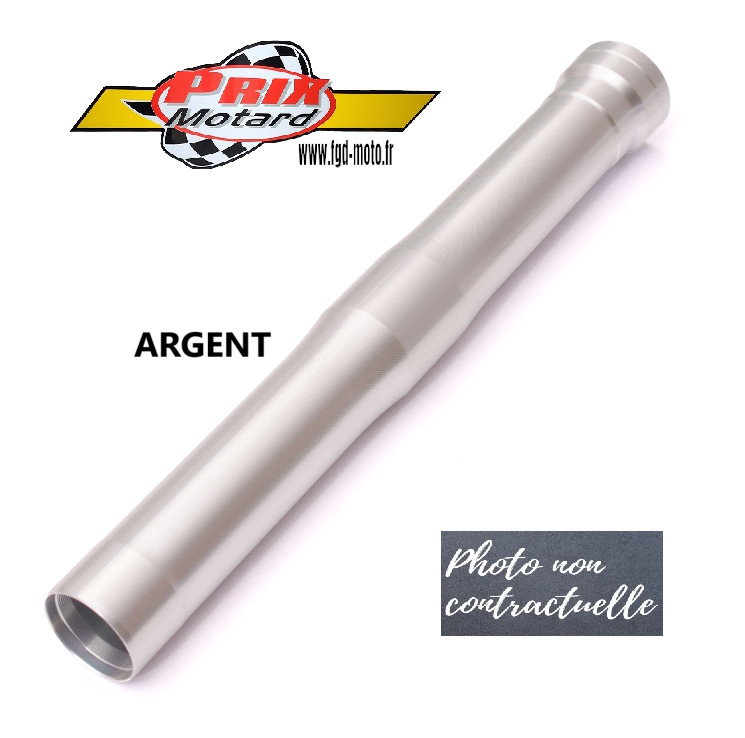 Fourreau de fourche argent pour Ducati Hypermotard 939 de 2016 à 2018