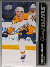 2021-22 Frederic Allard Upper Deck Series 2 Young Guns #483 RC