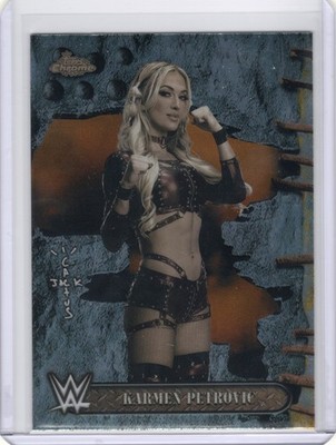 Karmen Petrovic 2025 Topps Chrome WWE x Cactus Jack #29 Base
