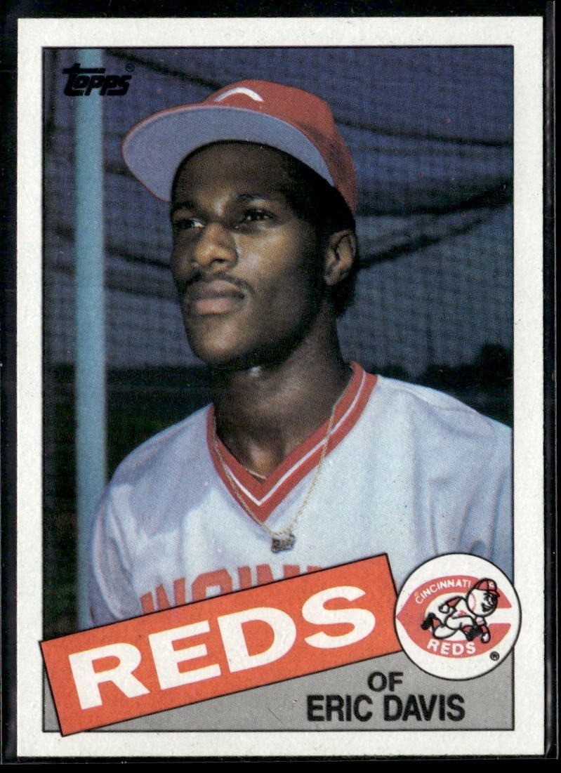 1985 Topps #627 Eric Davis