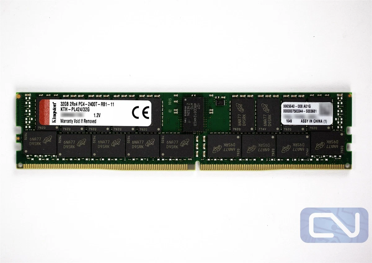 PC4-19200 (DDR4-2400) Bus Speed Server RAM 32 GB Capacity per