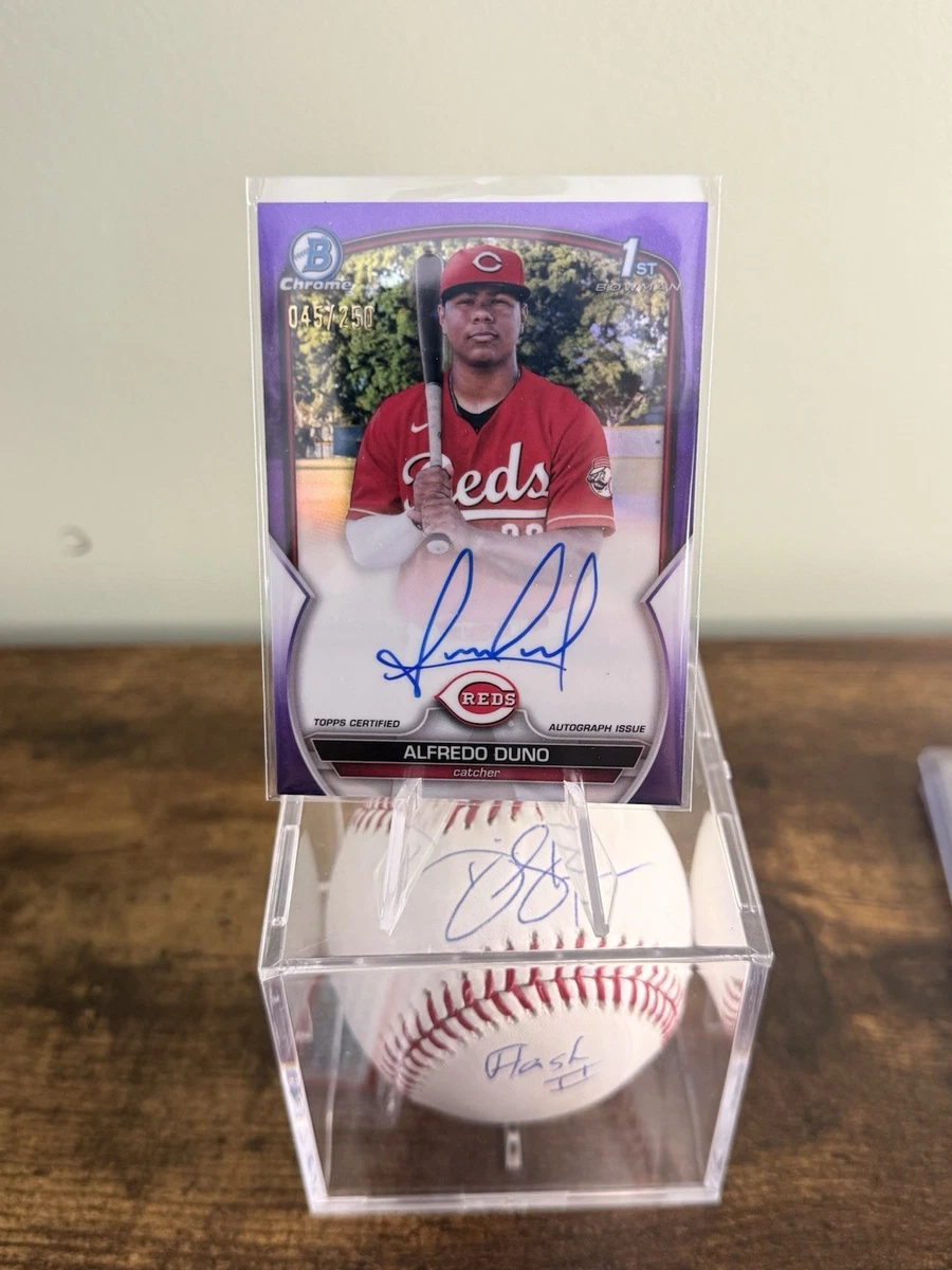 Bowman Cincinnati Reds Baseball Autographed Sports Trading Cards