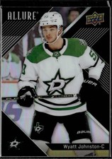 2024-25 Upper Deck Allure Hockey - Base - Black Rainbow #91 Wyatt Johnston - Dal