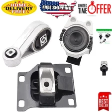 Engine and Transmission Mount Kit for 2005-2007 Ford Focus - Set of 3 Quality...