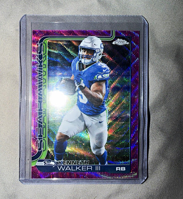 Topps 2023 Topps Chrome Kenneth Walker III Seahawks #276 116/250