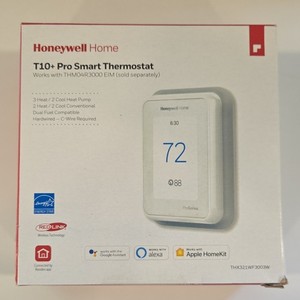 Honeywell Home T10+ Pro Smart Thermostat RedLINK WiFi Touch White THX321WF3003W